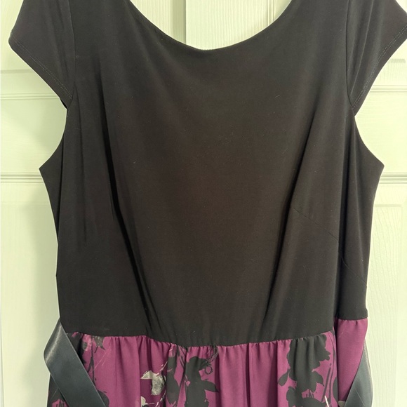 SLNY Floral Maxi Dress Size 14 - Picture 4 of 9